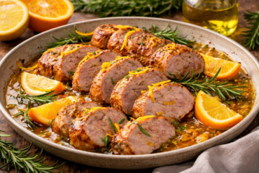 Filetto di maiale agli agrumi siciliani e olio EVO